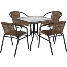 Bed Bath & Beyond Flash Powder-coated Aluminum/ Patio Dining Set