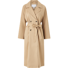 Vila Trenchcoat viJancine L/S Long Trenchcoat Brun