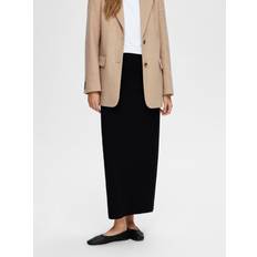 Selected Hameet Selected Shelly Ankle Skirt - Musta