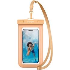 Vanntette deksler Spigen A601 UNIVERSAL WATERPROOF CASE APRICOT Universal Smartphone Hülle, Orange