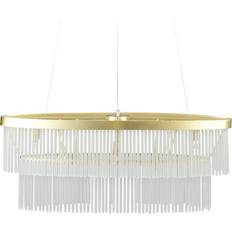 BHS Aubrey Oval Diner Pendant Lamp