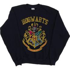 Fabric - Unisex Jumpers Harry Potter Hogwarts Varsity Sweatshirt Navy