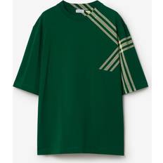 Burberry T-shirts Burberry Check Sleeve Cotton T-shirt