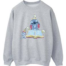 Gensere Disney Lilo & Stitch Birds Sweatshirt Grey