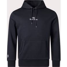 Polo - Uomo Top Polo Ralph Lauren Felpa Chain Stitch Logo Hoodie - Black