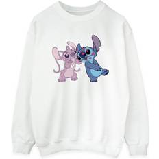 Gensere Disney Lilo & Stitch Sweatshirt White