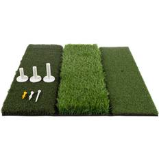 Golf Wakeman 3 Level Golf Mat with Fairway Rough & Turf