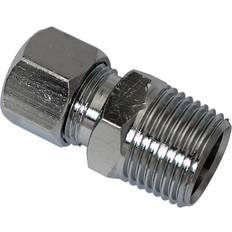 Plumbing Plumb Pak PP72PCLF Straight Adapter 3/8 in FIP x Compression Chrome