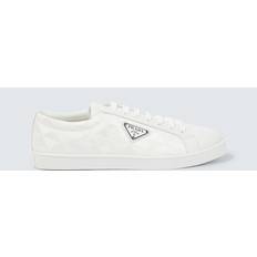 Prada Sneakers Prada Logo leather-trimmed sneakers white