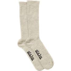 Aiayu Undertøj Aiayu Llama Socks Pure Bliss Beige