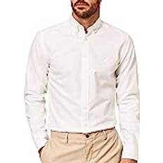 Clothing Hackett London Oxfordhemd Slim Fit WEISS