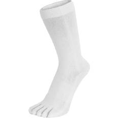 ToeToe White Essential Mid-Calf Plain Socks One