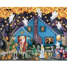 Jigsaw Puzzles Vermont christmas Company Ghostly Gathering Halloween Jigsaw Puzzle 1000 Piece