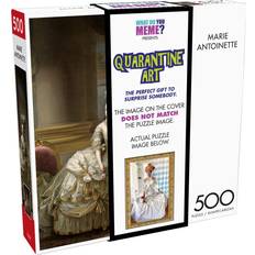 Jigsaw Puzzles Buffalo Games What Do You Meme Quarantine Art Marie Antoinette 500 Piece Jigsaw Puzzle Warning: This is a Prank Puzzle