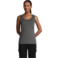 Lands' End L Tank Tops Lands' End Women Petite Cotton Tank Top