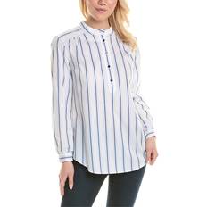 Jones New York Striped Poplin Shirt