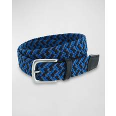 Blue Belts Trafalgar Men's Chandler Woven Rayon Leather Belt