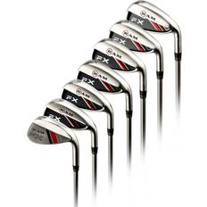 Golf Ram FX Stainless Steel Iron Set 4-PW Men Right Hand Graphite & Regular Flex