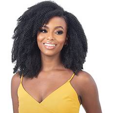 Shake-N-Go FreeTress Crochet Braids 3X Pre-Fluffed Poppin Twist 16" 1-pack, 1B