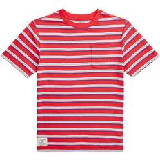 Polo T-shirts Barnkläder Polo Ralph Lauren T-shirt Key West Rödrandig år 128 T-shirt