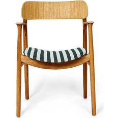 Tekstil Køkkenstole på tilbud Bent Hansen Asger Oiled Oak Køkkenstol 80cm