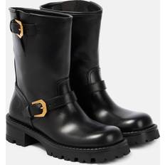 Versace Ankelboots Versace Leather ankle boots black