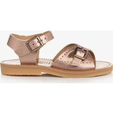Girls - Vegan Sandals Young Soles Pearl Vegan Kids Sandal - Rose Gold