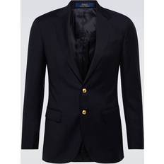 Man - Polo Blazers Polo Ralph Lauren Blazer Met Enkele Rij Knopen - Blauw