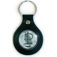 Wallets & Key Holders Pink Floyd Icon Leather Keyring - Black