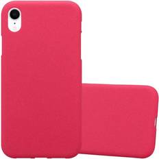 Cadorabo FROST RED Case for Apple iPhone XR case cover Red