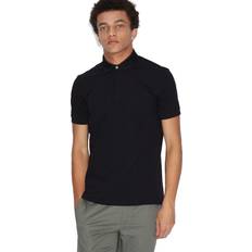 Armani Exchange Polo Shirts Armani Exchange AX Men's Short Sleeve Tonal Logo Polo, Black