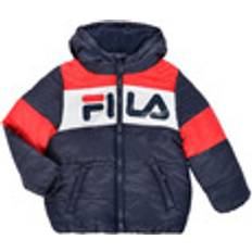 Fila Puff Child Down Jacket - Black/Red/White
