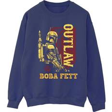 Star Wars The Book Of Boba Fett Distressed Outlaw Sweatshirt Navy