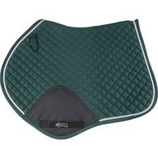 Green Pads OEQ Jump Saddle Pad w/Cordura Girth Area Green