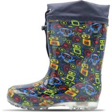 Beck Gummistiefel Blinking Robots Gr. 29 Dunkelblau