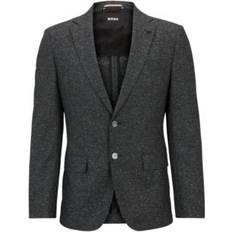 HUGO BOSS Grey Outerwear HUGO BOSS WoolBlend Blazer