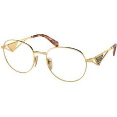 Prada Unisex Pr A50v Gold Size: Small