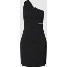 Stretch Dresses Calvin Klein Jeans Dresses Black