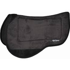 Suede Equestrian Reinsman Reinsman Tacky Too Contour Trail Pad Black