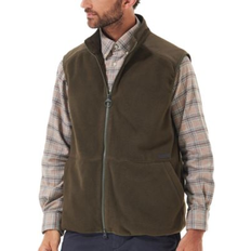 Green Vests Barbour Men's Country Fleece Gilet Olive Olive