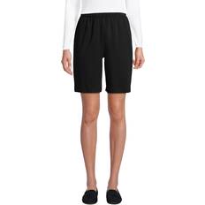 Lands' End Shorts Lands' End Women Sport Knit Shorts Black Petite