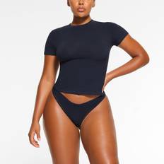 Blue - Skiing Tops SKIMS Cotton Jersey T-shirt Large - Navy