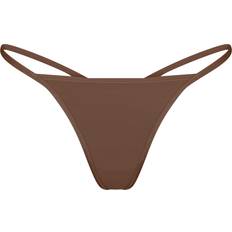 Beige - Skiing Knickers SKIMS T-String Thong Neutral Fits Everybody