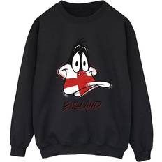 Looney Tunes Daffy England Face Sweatshirt Black