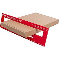 C5 A5 218x159x20mm Royal Mail Brown Large Letter Cardboard Postal Mailing PiP Boxes 10