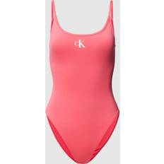 Calvin Klein Swimsuits Calvin Klein Calvin Klein Swimwear Badeanzug Scoop Back KW0KW01997 Rosa