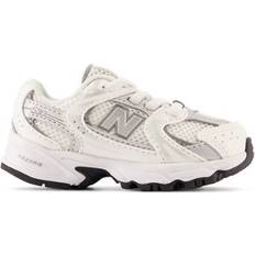 Zapatos para Niños New Balance Infants 530 Bungee - White with Silver Metallic