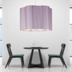 First Choice lighting Set of 2 Blush Pendant Lamp