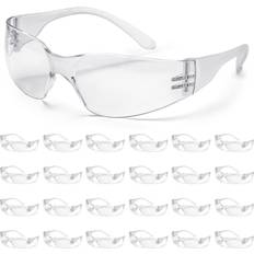 EN 166 Eye Protections ATERET Protective Polycarbonate Safety Glasses 144 Pairs Clear