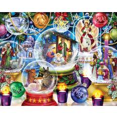 Jigsaw Puzzles Vermont christmas Company Nativity Snow Globes Jigsaw Puzzle 1000 Piece